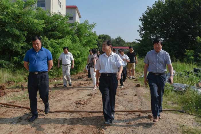 信陽市人民政府副市長張明春蒞臨我院調(diào)研中醫(yī)藥事業(yè)發(fā)展情況